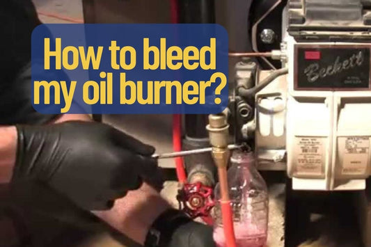 How to bleed my heating/fuel oil burner after oil delivery