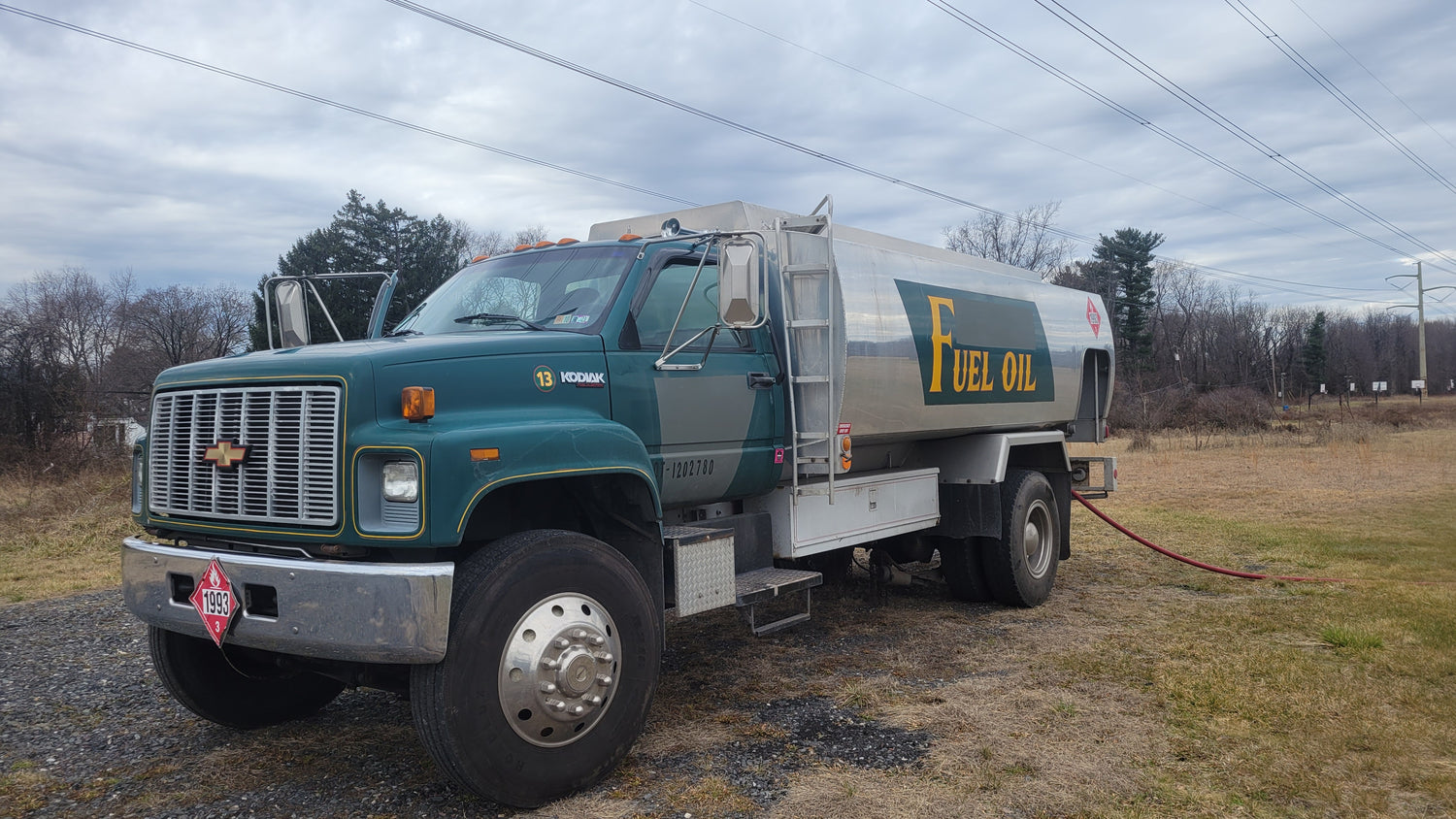 heating oil delivery truck levittown
